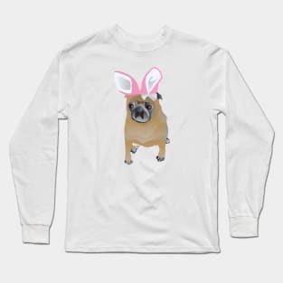 Pug Life - Cool Funny Design For Dog Lovers, Pug Fans, Cute Pug Gift Long Sleeve T-Shirt